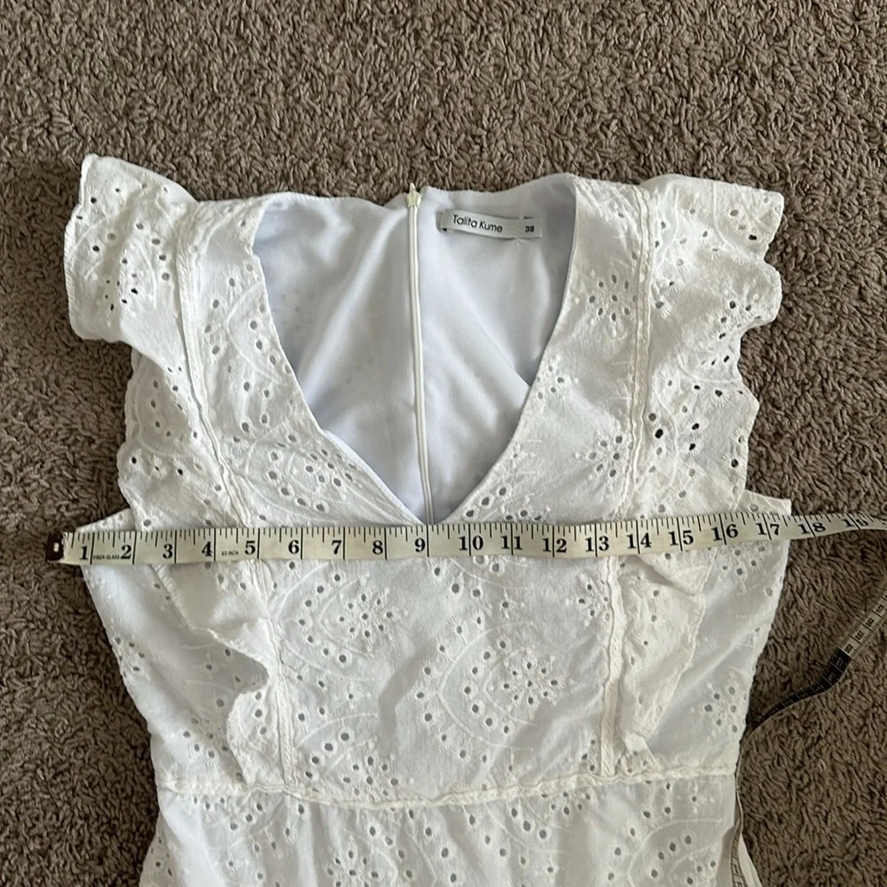 Talita Kume Elegant White Dress - Picture 3 of 8